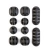 Set de fixare cabluri - autoadeziv - negru - 10 buc/pachet Best CarHome, Delight