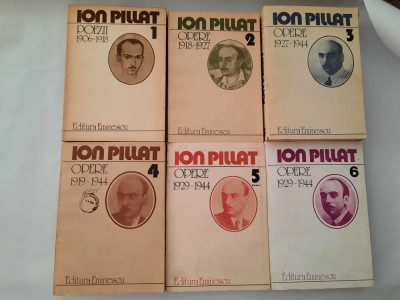 ION PILLAT OPERE 6 VOLUME R0 foto