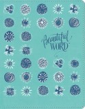 Niv, Beautiful Word Coloring Bible for Girls Pencil/Sticker Gift Set, Updated, Leathersoft Over Board, Teal, Comfort Print: 600+ Verses to Color