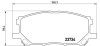 BREMBO P 83 067 PRIME LINE set placute frana,frana disc