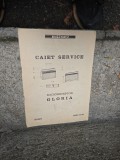 Caiet Service Radio receptor Gloria S720T