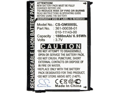 3,7V-1880MAH LI-ION NAVI AKKU ALTERNATIV F&amp;Uuml;R GARMIN COM Articol Alternativ foto