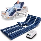 Saltea Antiescara cu Compresor si Presiune Alternativa, Linomag&reg;, Nivel Presiune Reglabila, Pentru Ingrijire la Domiciliu sau la Spital, Celule de Aer