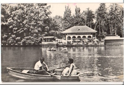 CPIB 15723 CARTE POSTALA - CRAIOVA. VEDERE DIN PARCUL POPORULUI, BARCA, RPR foto