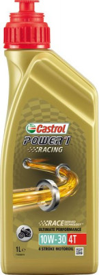 (PL) Ulei de motor 4T 4t Castrol Power 1 Racing SAE 10W30 1L SN JASO MA-2 Sintetică foto