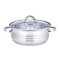 Oala cu capac Floria ZLN-4106, Inox, 24 x 9 cm, 4 L