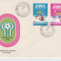 FDCR - Campionatul mondial de fotbal - Argentina - LP954 - an 1978