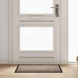 VidaXL Covoraș de intrare Bej 60 x 80 cm Țesătură Teddy 42013441