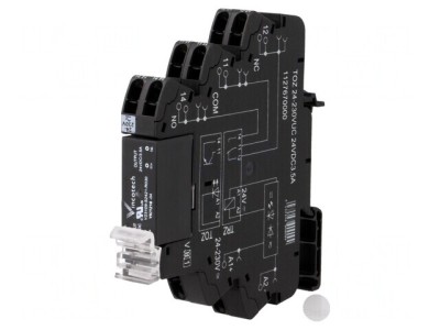 Releu intermediar DPDT 24-230V 3,5A foto