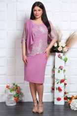 Rochie De Ocazie Marbela Fucsia - 48Marimea