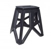 Scaun tip taburet, pliabil, culoare negru Cod Produs: MX_NEW AA2598