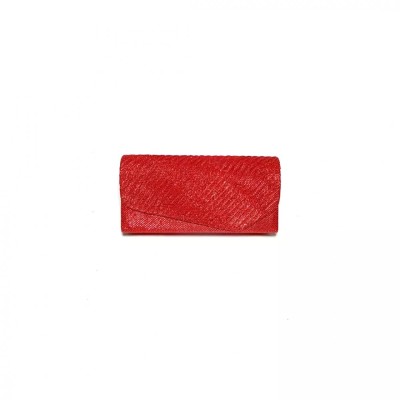 Geanta plic seara mic pentru ocazii si petreceri, rosu sclipitor, 20 x 10 cm, Magrot 20461 foto