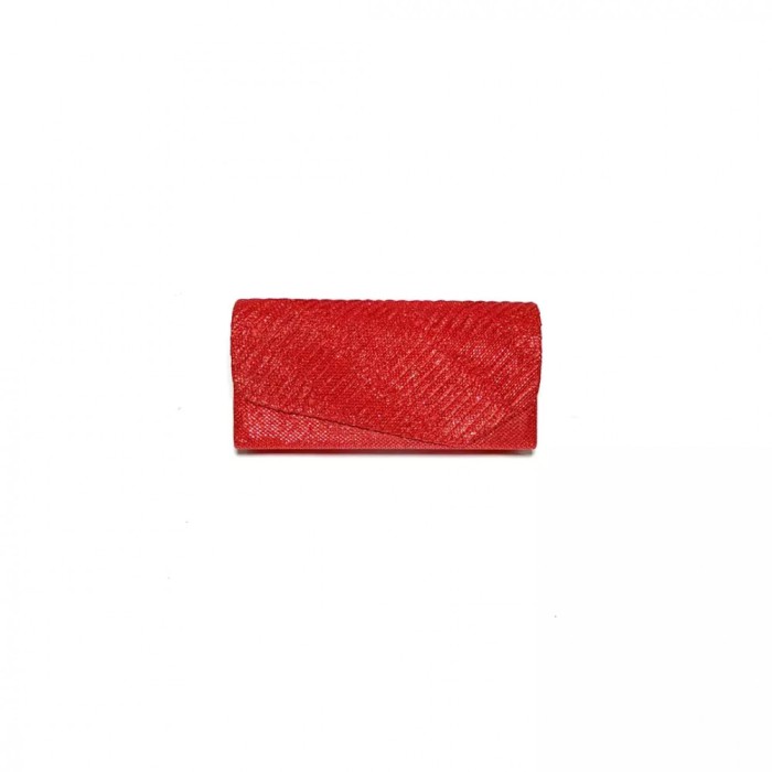 Geanta plic seara mic pentru ocazii si petreceri, rosu sclipitor, 20 x 10 cm, Magrot 20461