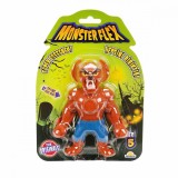 Figurina Monster Flex, Monstrulet care se intinde, S5, Bat Monster