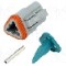 Conector auto, AT, 3 pini, AMPHENOL - AT06-3S-KIT01