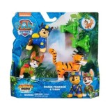 Cumpara ieftin Set 3 figurine Paw Patrol Jungle Pups - Chase, Tracker si tigrul