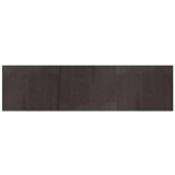 Cumpara ieftin Covor dreptunghiular, maro inchis, 80x300 cm, bambus