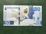 ZAMBIA 50 KWACHA 2025 UNC