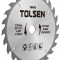 Disc circular cu vidia pentru lemn 254x30x40T, Tolsen