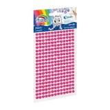 Accesorii creatie - perle plastic, roz, 3mm, set 260 buc, Fiorello, GR-PS162-8 / 170-2580