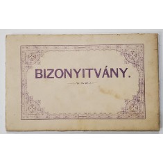 SCOALA CIVILA DE FETE , ORAVITA , CERTIFICAT DE ABSOLVIRE A CLASEI A - II -A , TEXT IN MAGHIARA SI GERMANA , 1877