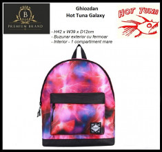 In STOC! Ghiozdan Hot Tuna Galaxy - Original - Dimensiuni H42 x W39 x D12 cm foto