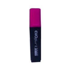 Textmarker EVOffice, Roz Fluorescent cu Varf Tesit - Evidentiator Texte foto