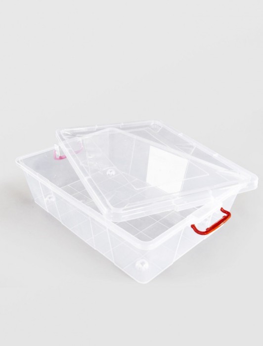 CUTIE DEPOZITARE STERK 38L CU ROTI 66 X 46 X 18
