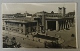 BUCURESTI , GARA DE NORD , COLTUL DINSPRE BDUL. DINICU GOLESCU , CARTE POSTALA , INTERBELICA