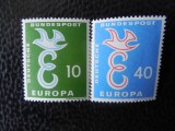 GERMANIA-EUROPA CEPT -SERIE COMPLETA-NESTAMPILATE