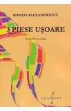 3 piese usoare pentru pian la 4 maini - Romeo Alexandrescu