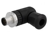 Mufă M12 8 PIN tată DeviceNet/CANopen IP67 pe cablu