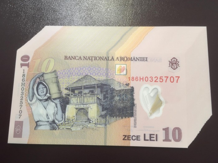Romania 10 lei 2018 UNC.