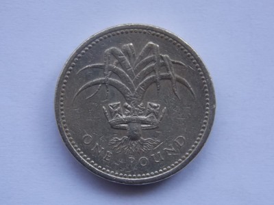 ONE POUND 1985 GBR foto