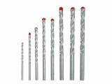 Set burghie pentru piatra HSS Geko, 8 piese, 3.0-10.0mm