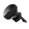 Suport auto magnetic Choetech T204-F cu &icirc;ncărcare wireless de 15W - negru