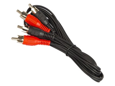 Cablu audio, 4303, 2xRCA, 2.4 m, Multicolor foto