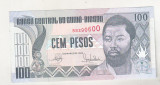 Bnk bn Guineea Bissau 100 pesos 1990 unc