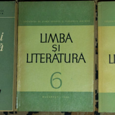 Revista Limba si Literatura 1961 1962 1963 (3 numere)