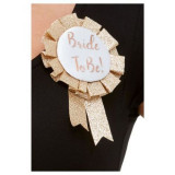 Brosa burlacita bride to be gold, Smiffys