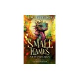 Small Flames Zuri the Golden Dragon