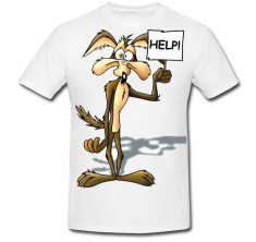 Tricou &amp;quot; Road Runner - Help! &amp;quot; foto