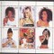 Jewish, local Russia 1999 Spice Girls, music stars, perf. sheetlet, MNH S.211