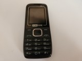 Telefon Mobil Maxcom MM135 Dual SIM, Ecran 2.4&quot;, Tastatura Numerica, 2G, Memorie 32MB, MicroSD, Baterie 800mAh, Negru - Nou