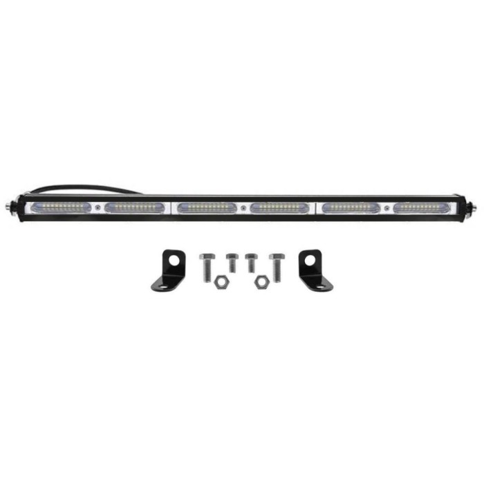 Proiector LED slim 360W, 12/24V, 50cm, 4000lm, 54SMD, 6500K