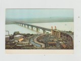 bnk cp China - Podul Nanjing peste Fluviul Yangtze - uzata