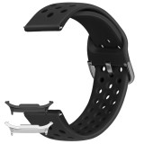 Curea din silicon, compatibila Samsung Galaxy Watch8 40mm, Negru