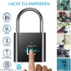 Lacat Smart cu senzor de amprenta MyStyle, 10 amprente, rezolutie 508 DPI, baterie 3.7V 80 mAh