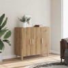 VidaXL Dulap, stejar artizanal, 90x34x80 cm, lemn prelucrat 856891