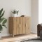 vidaXL Dulap, stejar artizanal, 90x34x80 cm, lemn prelucrat 856891